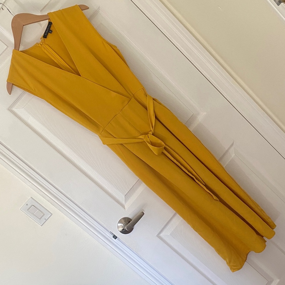 Dynamite Mustard Yellow Jumpsuit